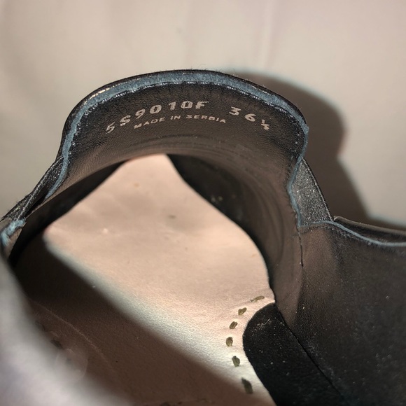 Miu Miu Metal Cap Black Leather Slip-On Sneakers - Picture 10 of 10